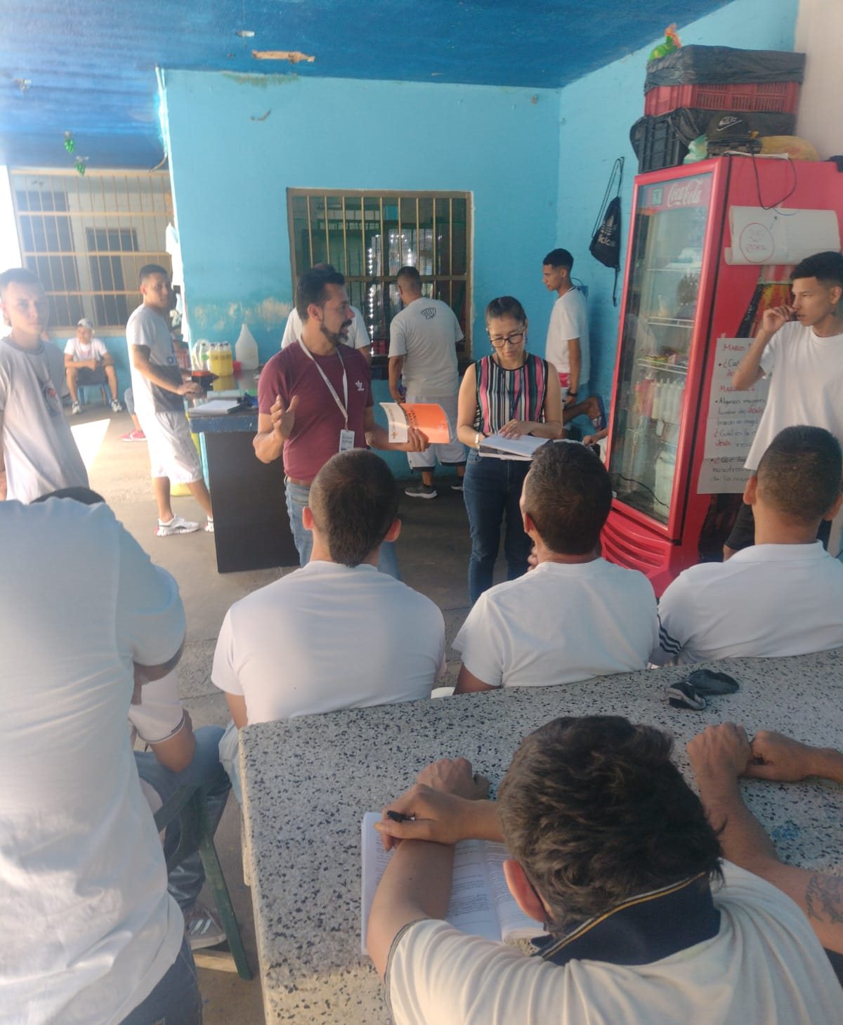 Sesión de enseñanza LPP en Girardot