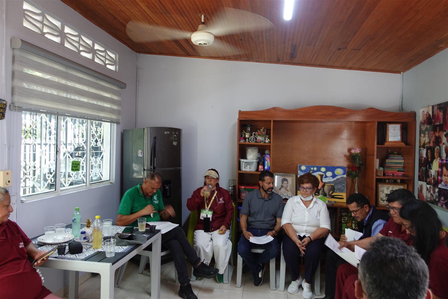 Reunión de trabajo, visita a Medellín